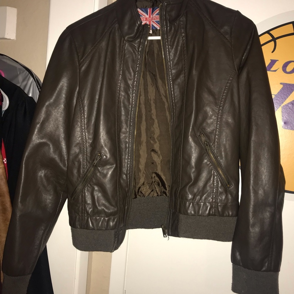 Green/Brown Jacket